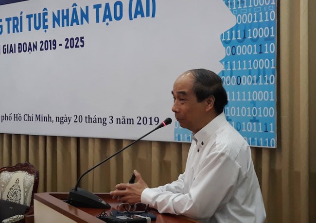 Theo GS.TSKH Hồ Tú Bảo, lực lượng nhân sự AI phổ thông cũng hết sức cần thiết