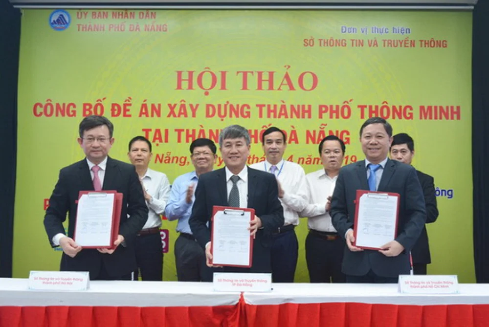 Hà Nội - TP Hồ Chí Minh - Đà Nẵng hợp tác phát triển thành phố thông minh 