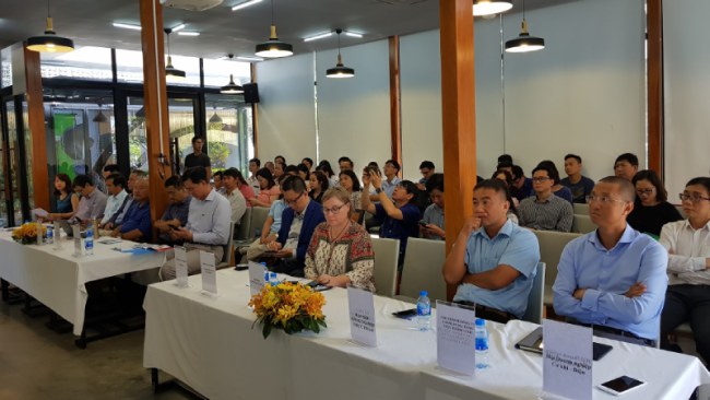 Đại biểu tham dự buổi Đối thoại.
