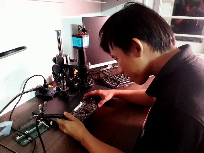 Các hoạt động R&D của dự án sẽ tiếp tục để cho ra các mô hình công nghệ mới. Ảnh: Hà Thế An.