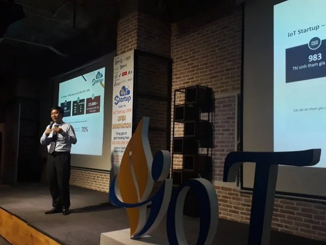 Doanh nghiệp ra đề và cùng 'kề vai sát cánh' với các nhóm dự thi IoT startup 