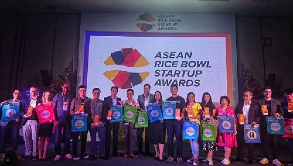 Lễ trao giải ASEAN Rice Bowl Startup Awards lần thứ 4 tại Malaysia năm 2018.