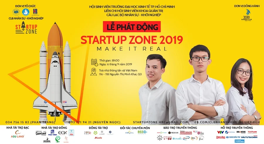 Startup Zone 2019- Thi startup để chuẩn bị cho nghề nghiệp tương lai