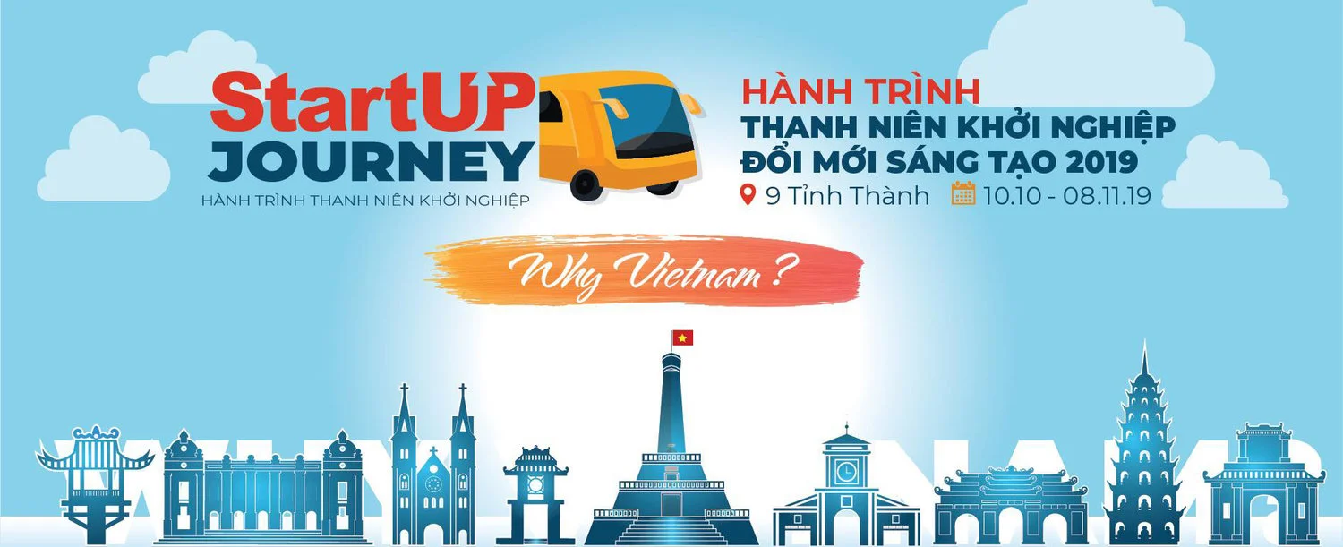 Hành trình thanh niên khởi nghiệp đổi mới sáng tạo 2019