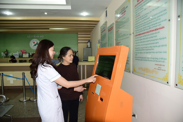  85% bệnh viện trực thuộc Bộ Y tế có hệ thống xếp hàng điện tử 