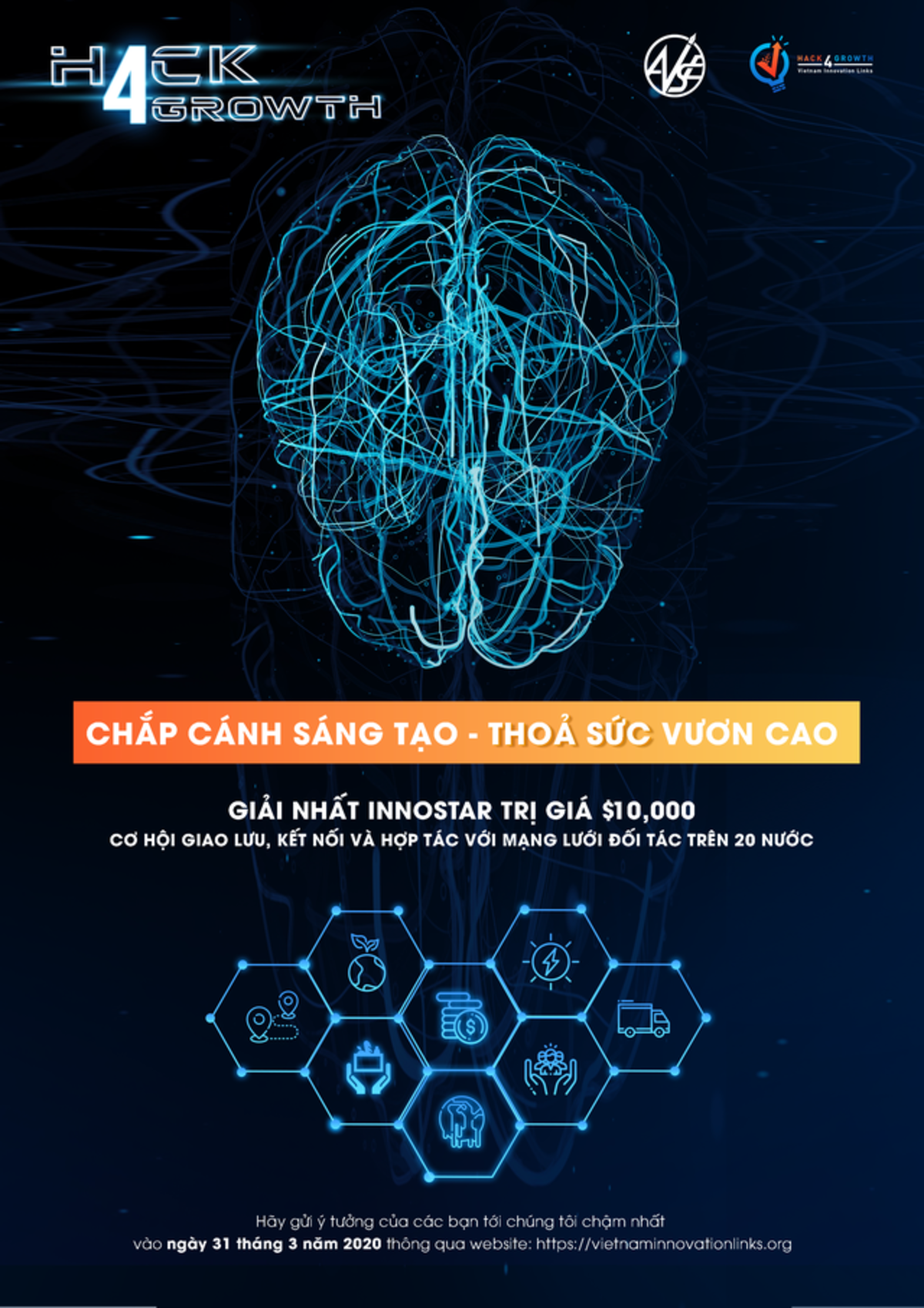 Cuộc thi Hack4Growth 2020: Biến ý tưởng thành cơ hội khởi nghiệp toàn cầu