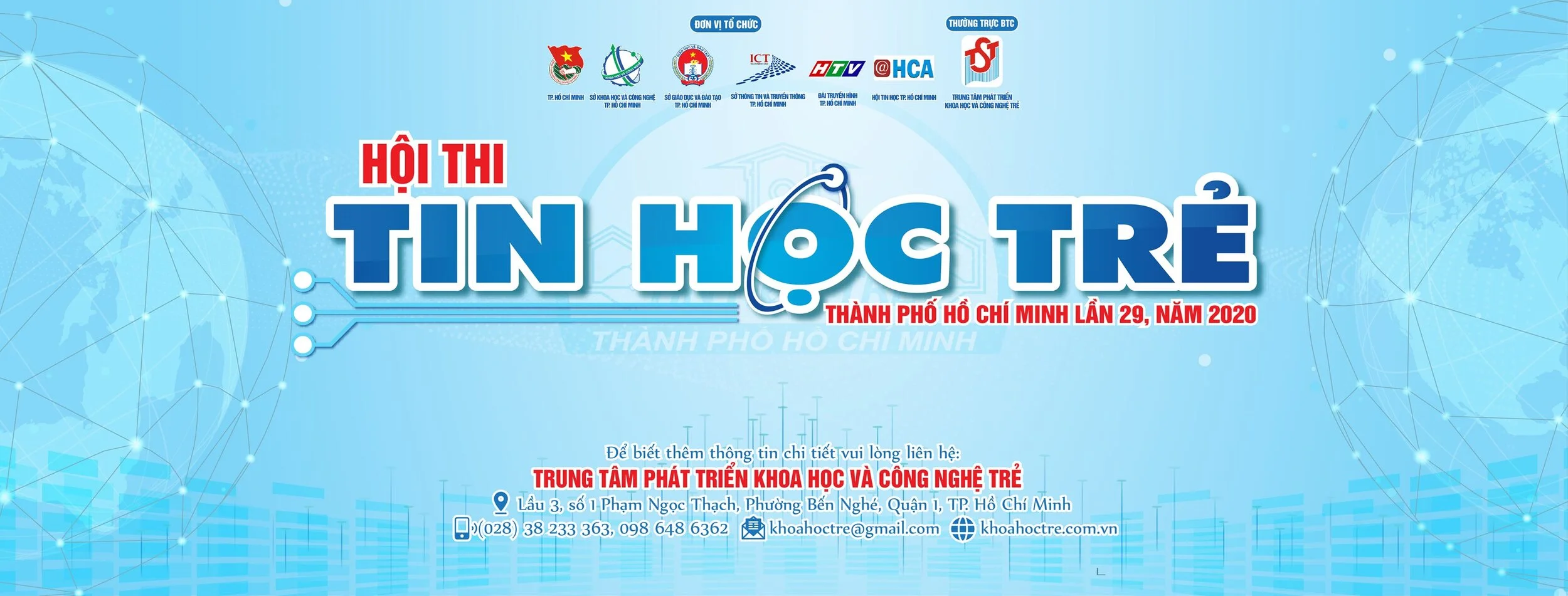 "Hội thi Tin học trẻ Thành phố Hồ Chí Minh" lần thứ 29 năm 2020
