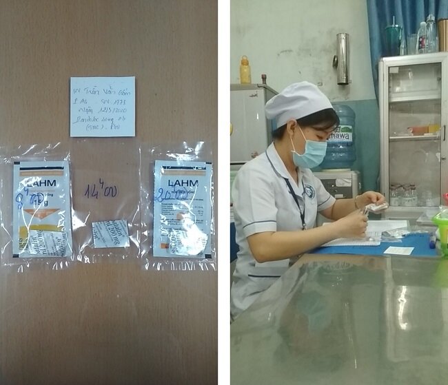 Mã số N2008: Hộp chia thuốc cho bệnh nhân nội trú tại Bệnh viện Đa khoa Khu vực Hóc Môn