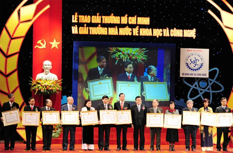 Xét tặng giải thưởng về khoa học công nghệ danh giá nhất Việt Nam