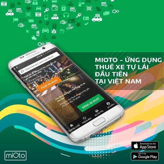 Mã số N1023: Ứng dụng Mioto – Mô hình Airbnb trong lĩnh vực cho thuê xe tự lái tại Việt Nam