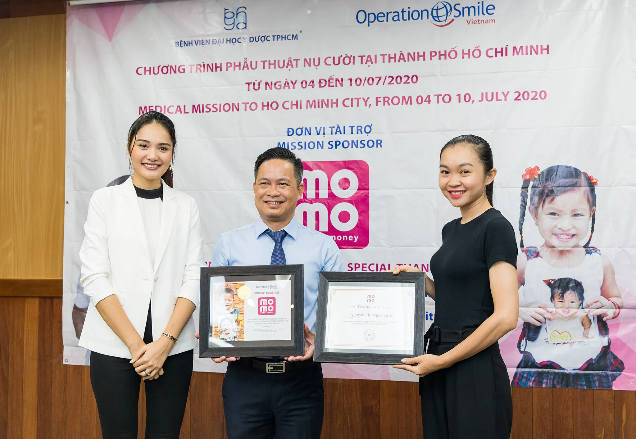 Hơn 1,1 tỷ đồng hỗ trợ chi phí cho 120 em nhỏ dị tật hàm mặt từ  cộng đồng nhà hảo tâm Ví điện tử MoMo    