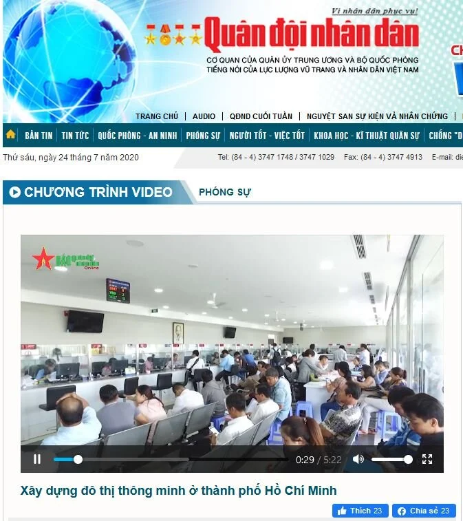 Mã số N3012: Xây dựng đô thị thông minh ở thành phố Hồ Chí Minh