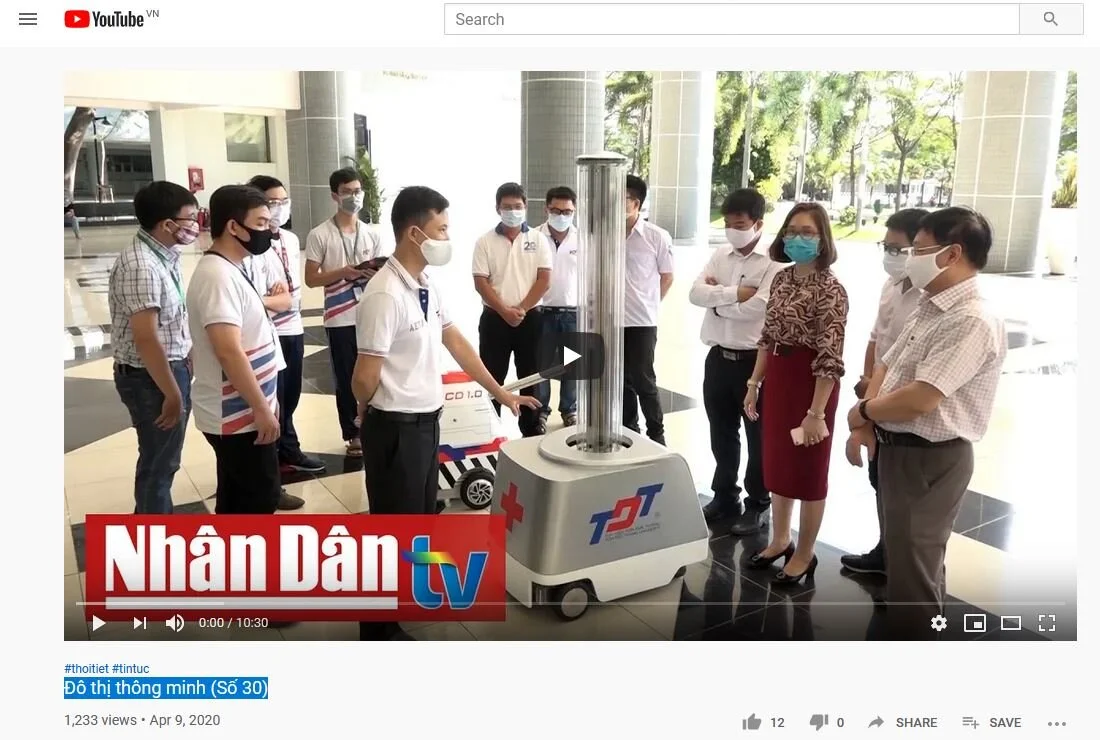 Mã số N3017: Đô thị thông minh (Số 30)