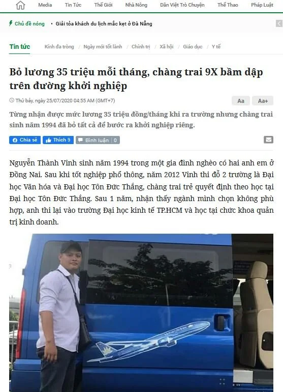 Mã số N3024: Bỏ lương 35 triệu mỗi tháng, chàng trai 9X bầm dập trên đường khởi nghiệp