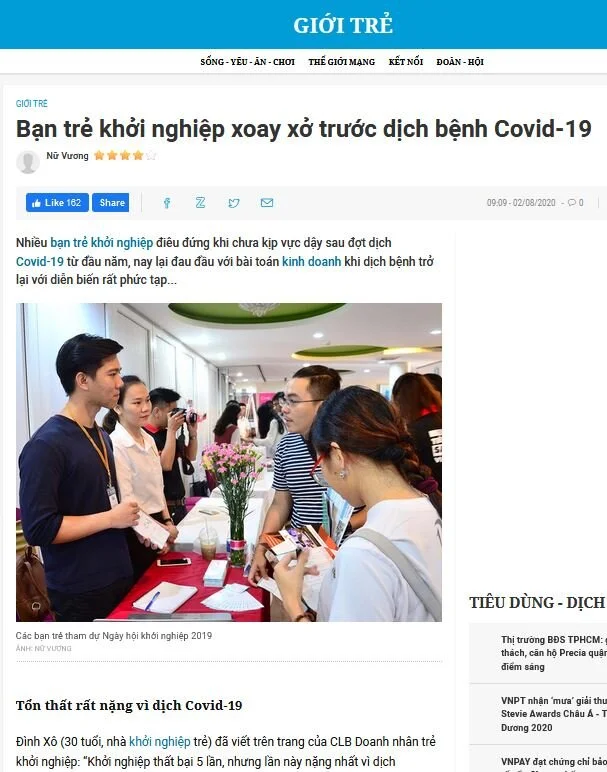 Mã số N3030: Bạn trẻ khởi nghiệp xoay xở trước dịch bệnh Covid-19