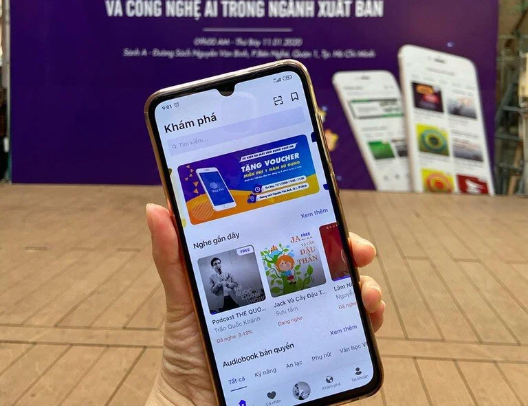 Sách nói Voiz với tham vọng dẫn đầu lĩnh vực Audibook Việt Nam