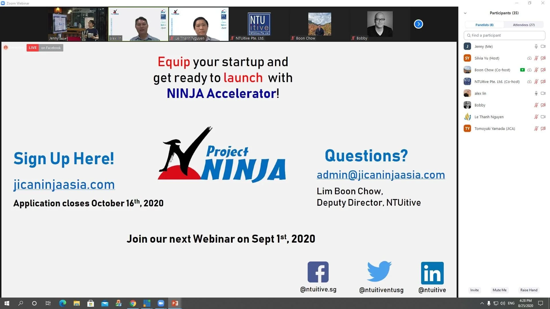 Chương trình tăng tốc khởi nghiệp “Ninja Accelerator”