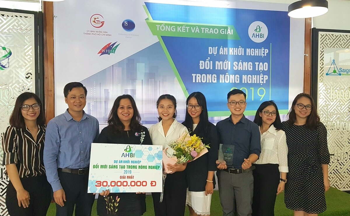 Giải Nhất cuộc thi khởi nghiệp “Đổi mới sáng tạo trong sản xuất nông nghiệp công nghệ cao”
