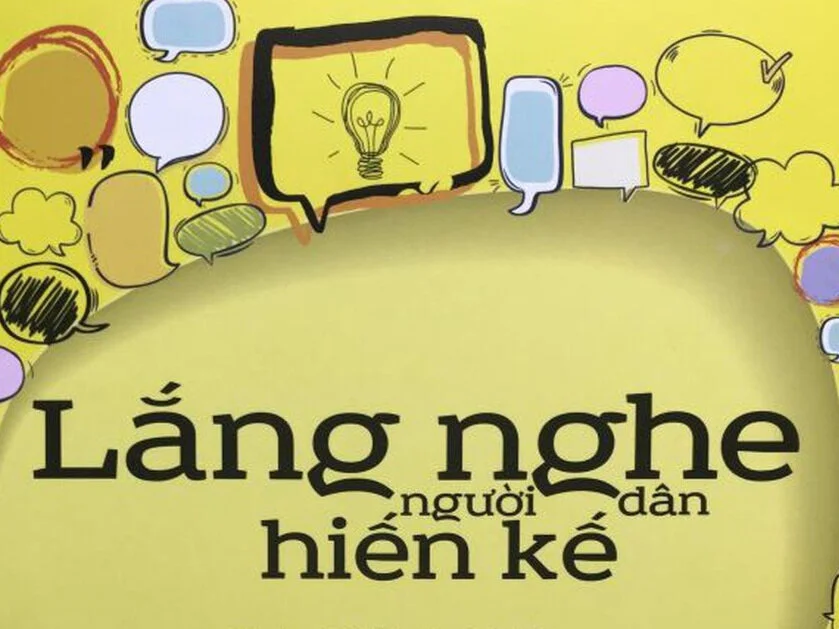 Cuộc thi "Lắng nghe người dân hiến kế"