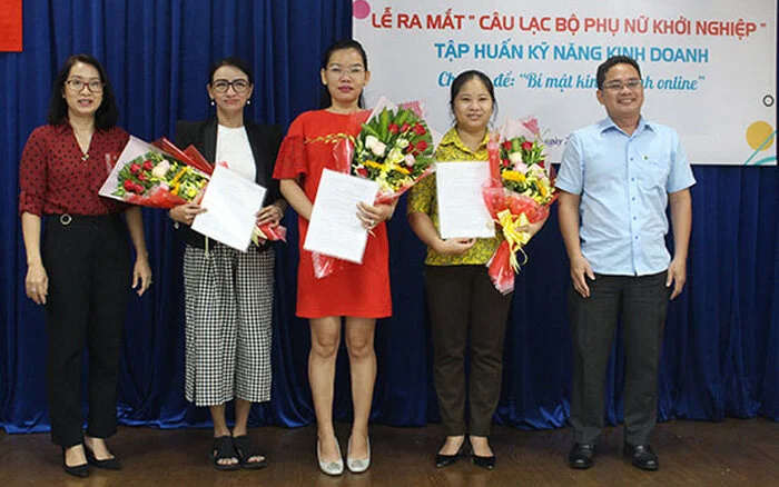 Ra mắt “Câu lạc bộ phụ nữ khởi nghiệp” Quận 4, TP.HCM