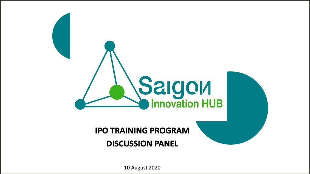 SIHUB quyết tâm ươm tạo startup đủ khả năng IPO 