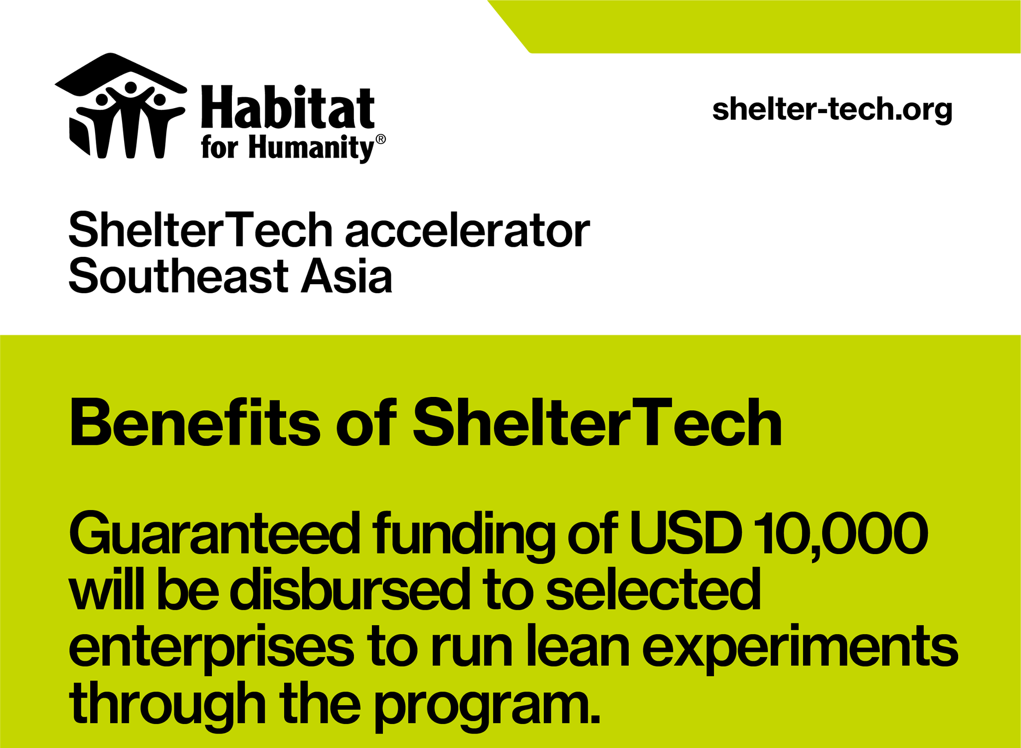 ShelterTech Accelerator