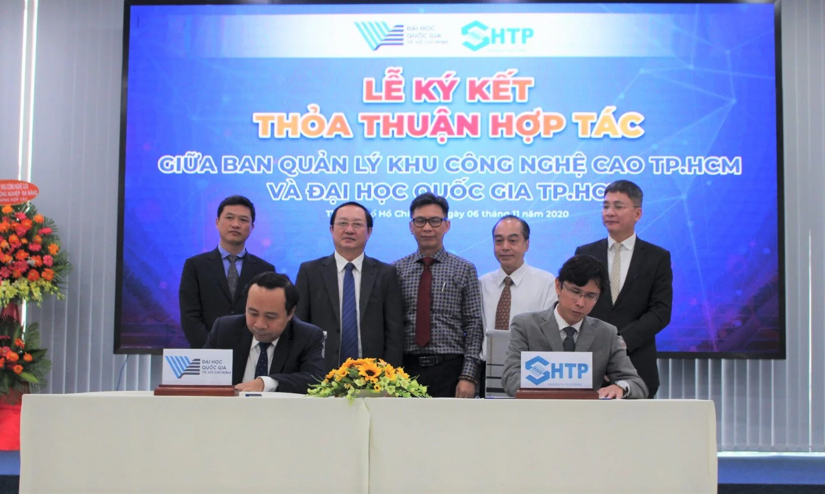 TP.HCM: Ba chương trình hợp tác giữa Khu công nghệ cao và ĐH Quốc gia
