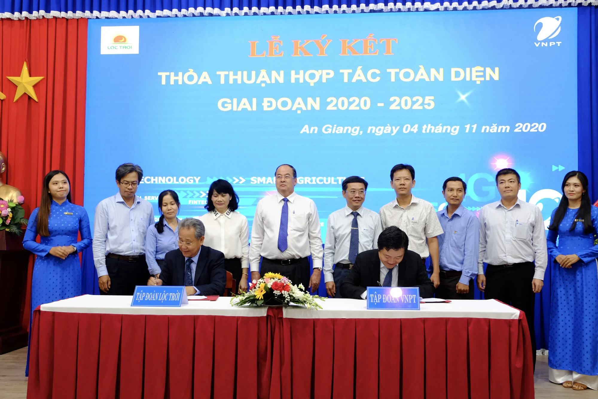 VNPT hợp tác với Lộc Trời phát triển nông nghiệp thông minh ​