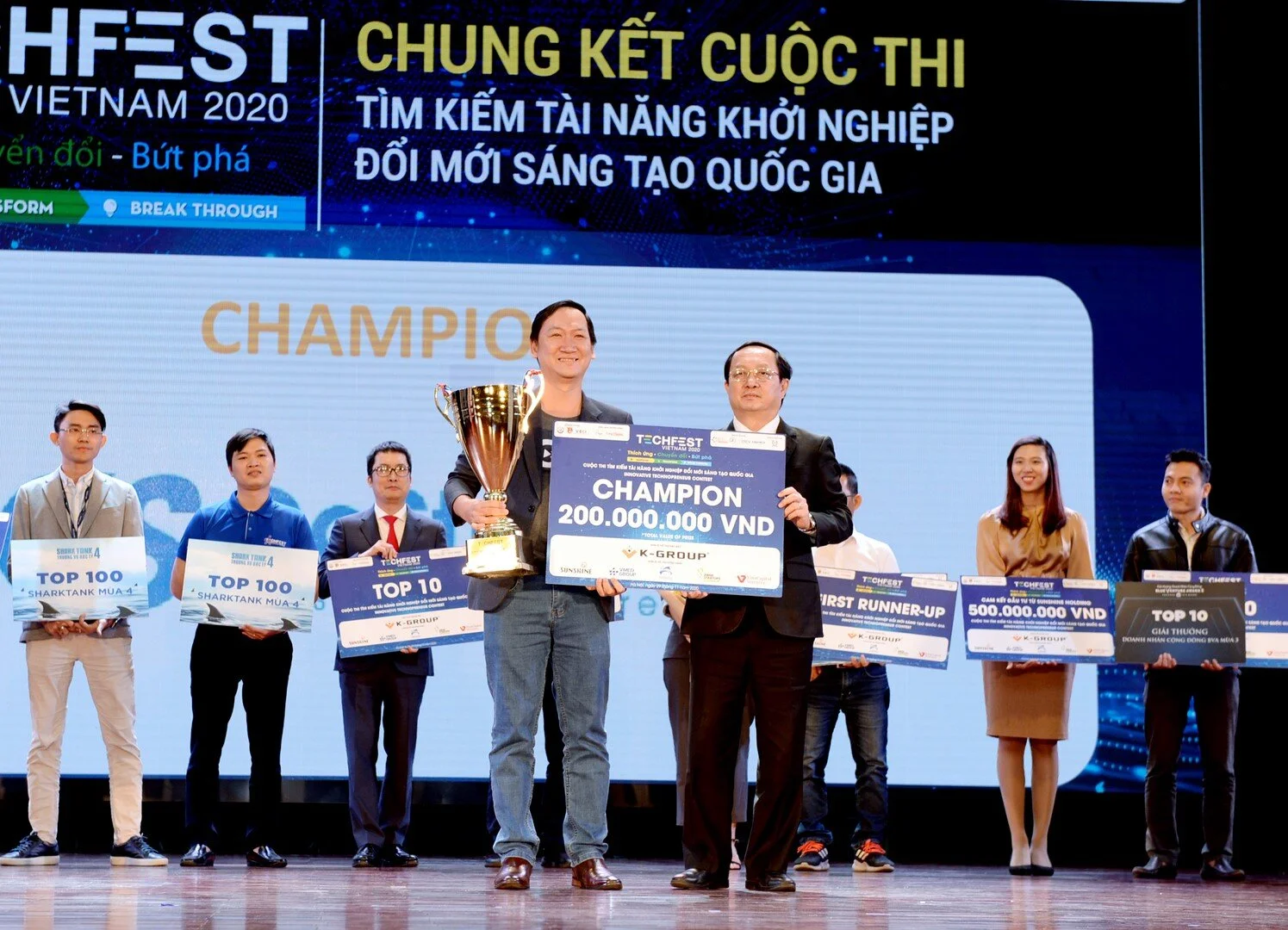 Nền tảng livestream vô địch cuộc thi khởi nghiệp đổi mới sáng tạo
