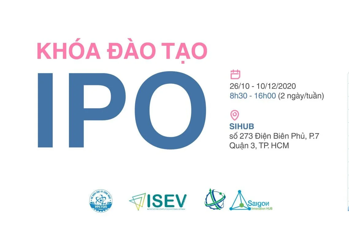 SIHUB tiếp tục tuyển sinh khóa đào tạo IPO - Khóa 3