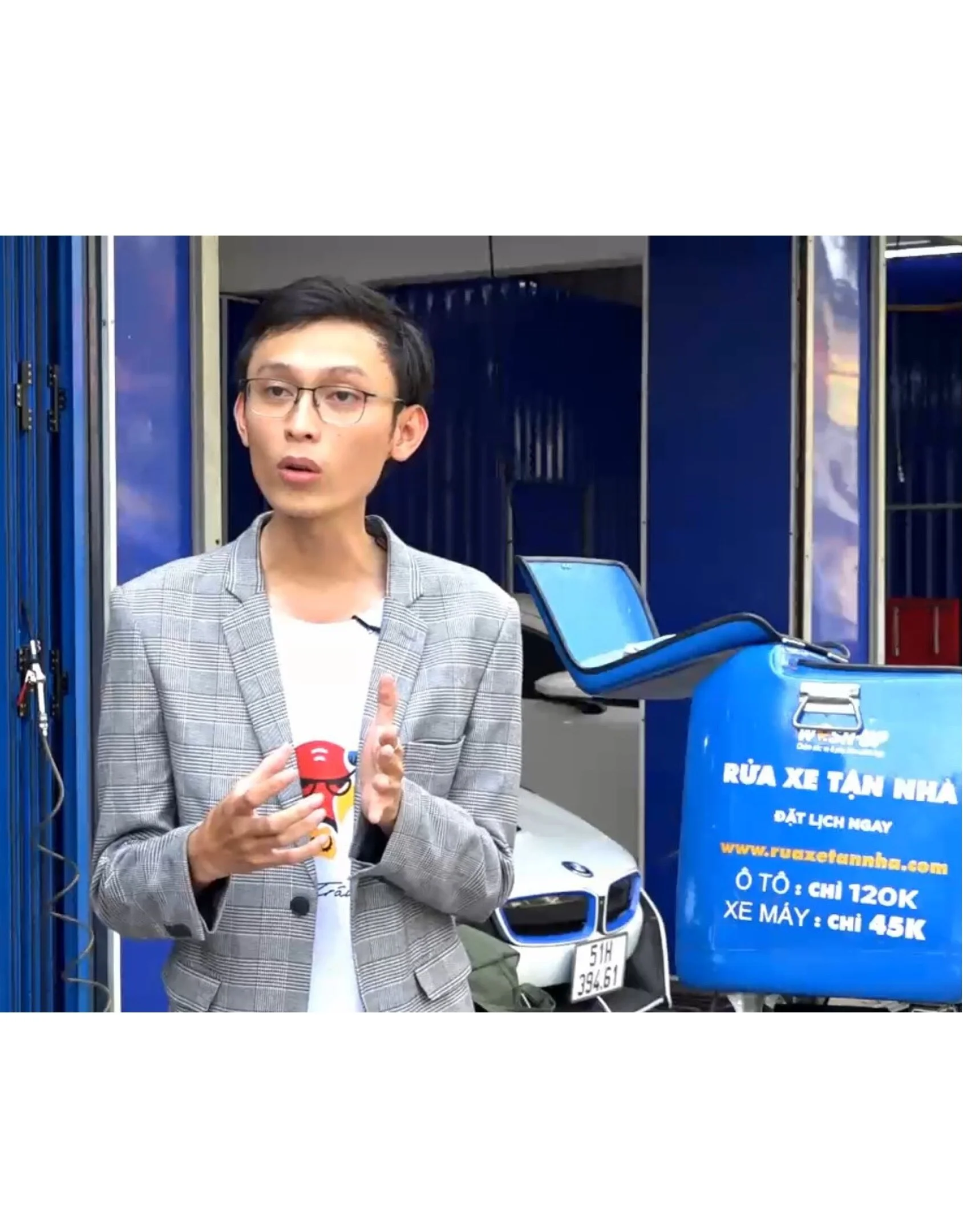 Mã số N3079: Công nghệ rửa xe bằng hơi nước nóng – tiết kiệm nước gấp 30 lần 