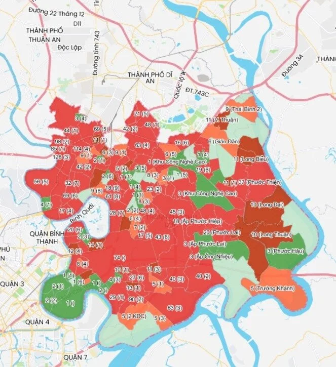 Mã số N2070: Ứng dụng GIS quản lý dịch bệnh Covid-19 và hỗ trợ người dân mua sắm trực tuyến (thí điểm trên địa bàn thành phố Thủ Đức)