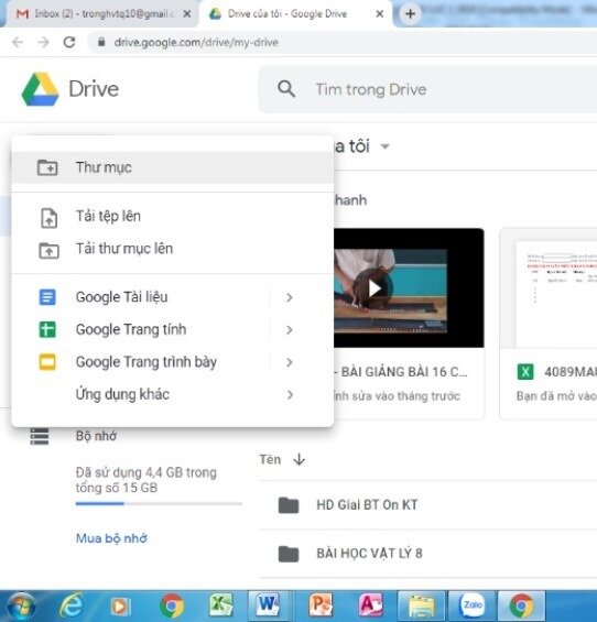 Mã số N2081: Ứng dụng google drive tạo form đăng ký và sử dụng trang tính để quản lý dữ liệu tuyển sinh 10 