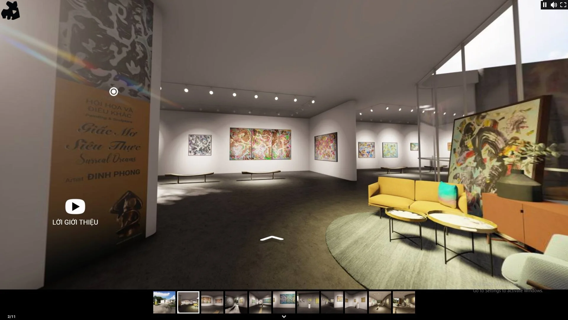 Mã số N2082: Giải pháp thực tế ảo _ Conceptual VR Tour quảng bá văn hóa Việt Nam 