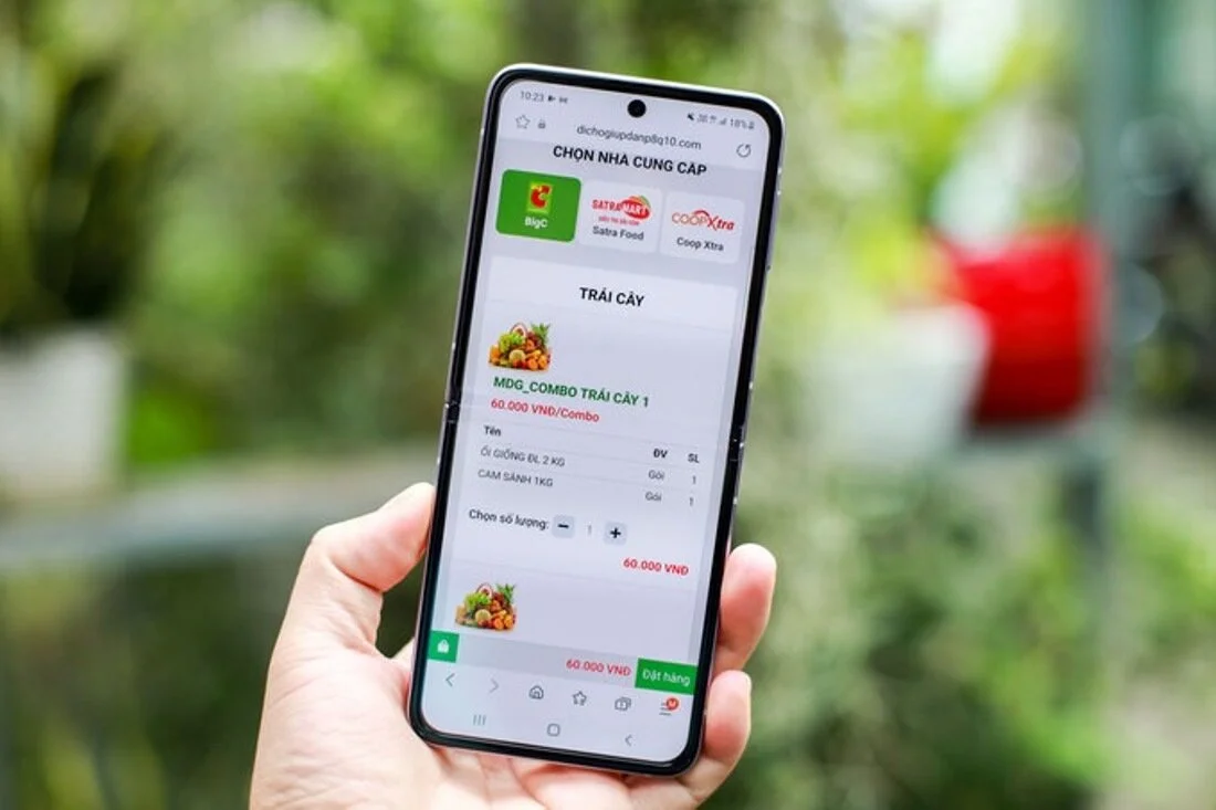Mã số N2051: Dự án đi chợ giúp dân