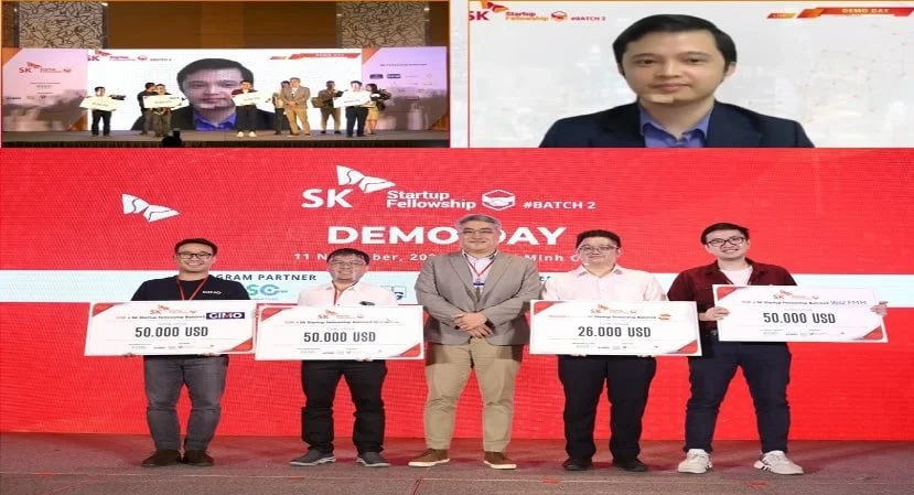 SK Startup Fellowship 2021 công bố Top 4 startup xuất sắc