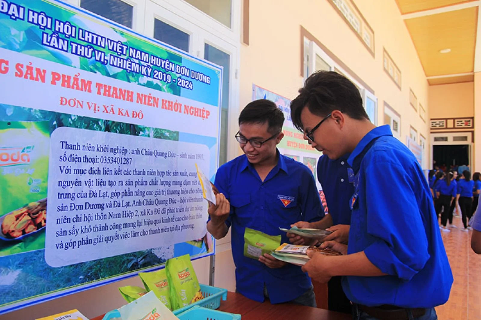 “Tiếp sức” thanh niên, sinh viên khởi nghiệp với sản phẩm OCOP