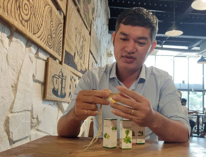 Mã số N3008: Biến nông sản “bỏ đi” thành tinh dầu cao cấp