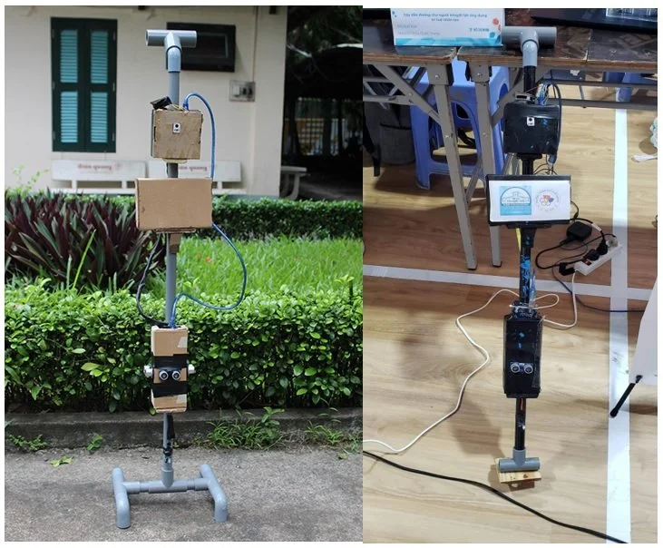Mã số N2113: Sản phẩm gậy dẫn đường thông minh ứng dụng công nghệ OCR