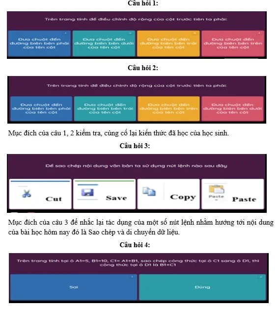 Mã số N2146: Sử dụng ứng dụng QUIZIZZ trong hoạt động dạy học góp phần nâng cao chất lượng môn Tin học