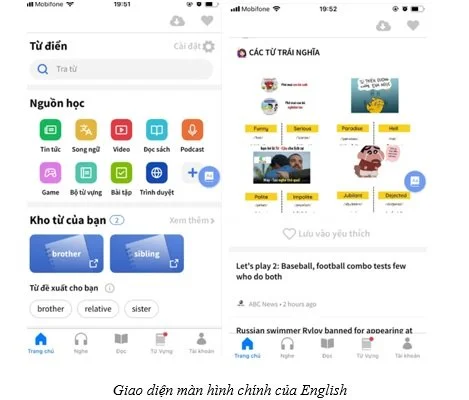 Mã số N2164: Ứng dụng Flutter trong việc xây dựng app tiếng Anh 