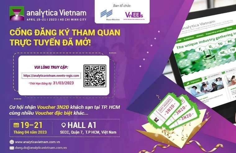 Triển lãm analytica Vietnam 2023: hội tụ nhiều doanh nghiệp thí nghiệm và phân tích