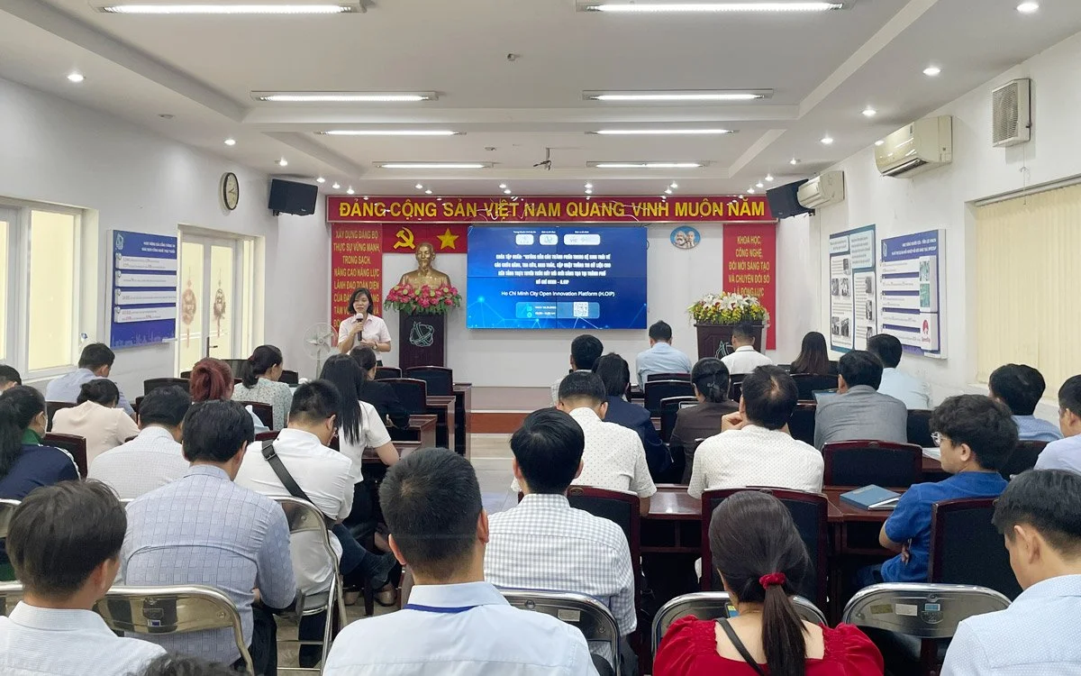 Sở Khoa học và Công nghệ TP.HCM triển khai tập huấn nền tảng trực tuyến thúc đẩy đổi mới sáng tạo
