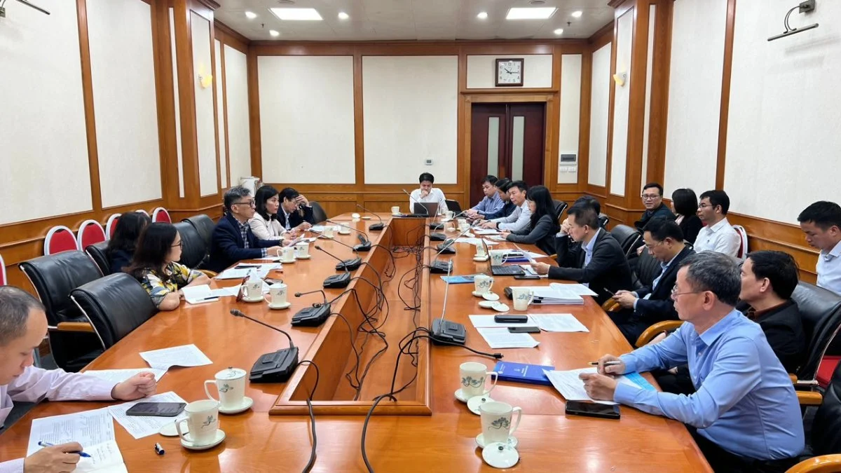 Đoàn công tác của Sở Khoa học và Công nghệ TP.HCM làm việc với Bộ Khoa học và Công nghệ