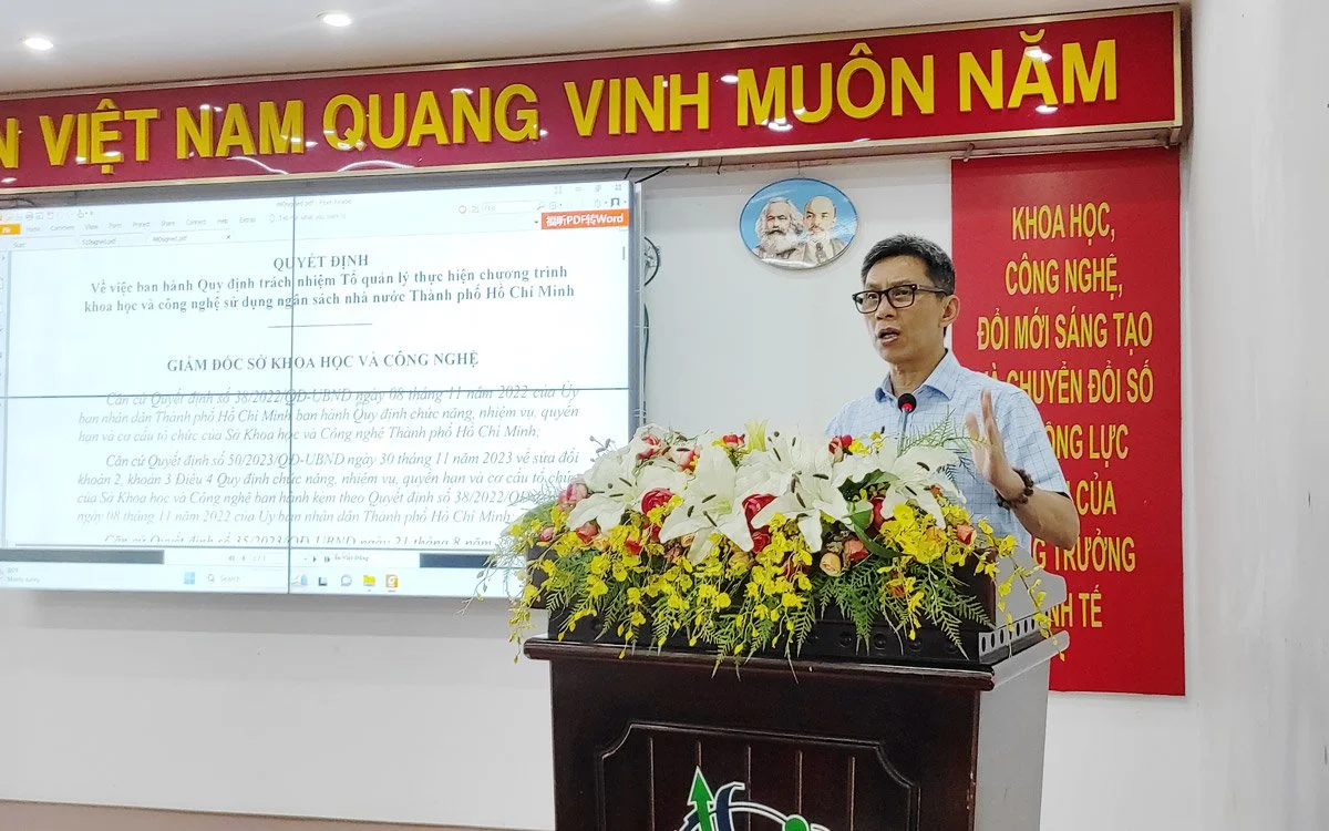 TP.HCM đổi mới phương thức quản lý chương trình khoa học và công nghệ