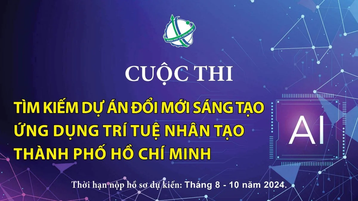 TP.HCM tìm kiếm dự án đổi mới sáng tạo ứng dụng trí tuệ nhân tạo