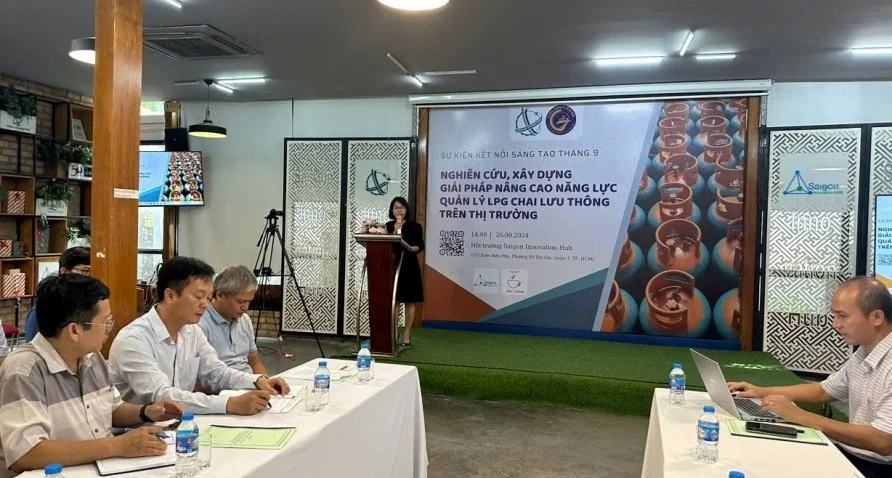 Kết nối sáng tạo: "đặt hàng" giải pháp công nghệ nâng cao hiệu quả quản lý kinh doanh LPG chai