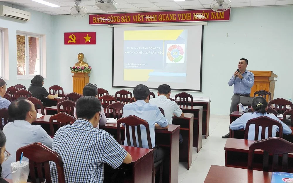 Tập huấn tư duy và hành động 5S nhằm nâng cao hiệu quả làm việc