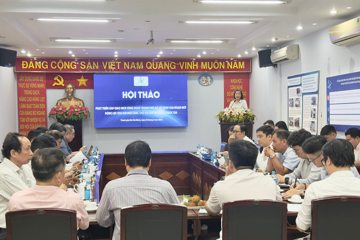 Tái định vị Sàn giao dịch công nghệ TP.HCM giai đoạn mới: Cấu trúc lại nền tảng kết nối tri thức - công nghệ - thị trường