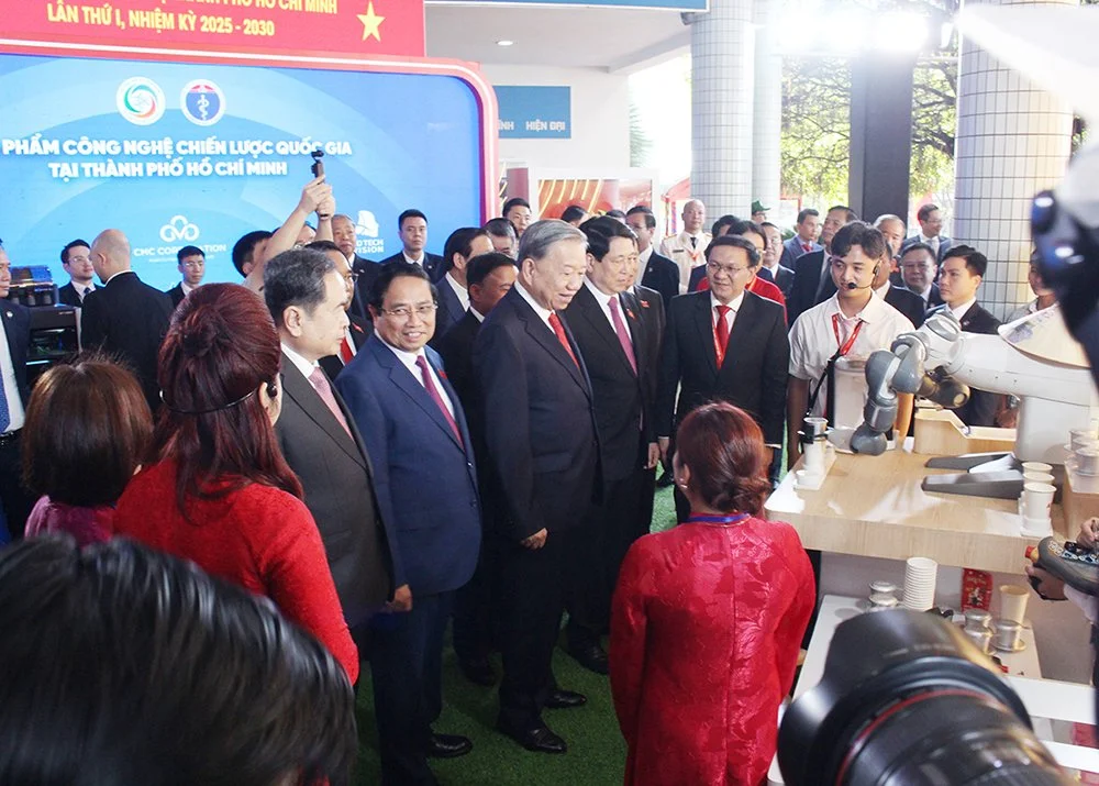Dấu ấn công nghệ Việt tại triển lãm "Sản phẩm Công nghệ Chiến lược quốc gia tại TP.HCM"